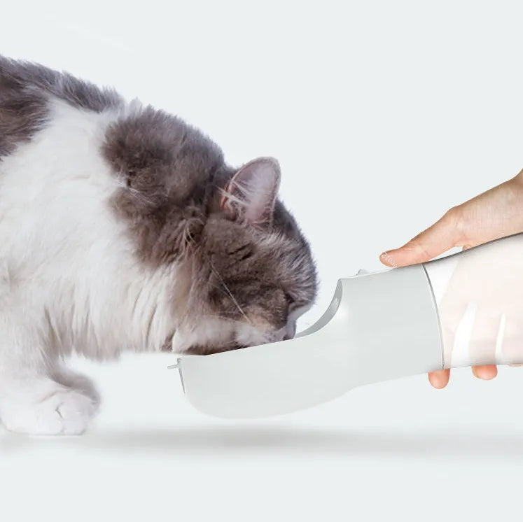 Portable Dog Water Bottle for Travel – Leakproof Pet Water Dispenser