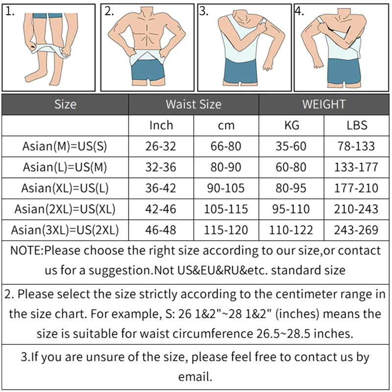 Men’s Compression Body Shaper Vest