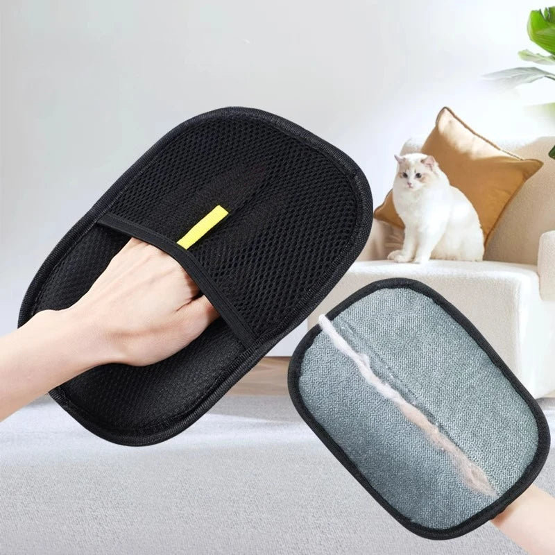 Reusable Pet Hair Remover Glove | Washable Lint & Fur Cleaner