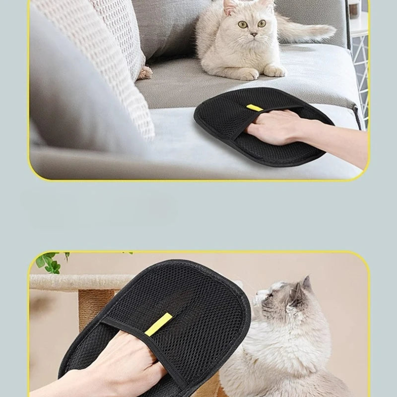 Reusable Pet Hair Remover Glove | Washable Lint & Fur Cleaner
